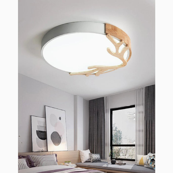 MIRODEMI® Chêne-Bougeries | Modern Nature Inspired LED Ceiling Lamp