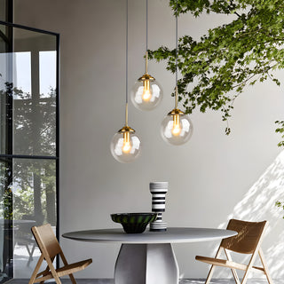 MIRODEMI Chexbres Pendant Light in the Shape of Glass Balls For Dining Room Decor