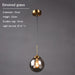 MIRODEMI Chexbres Pendant Light in the Shape of Glass Balls Smoked Size