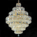 MIRODEMI® Chiavari | Lux Oval LED Crystal Waterfall Chandelier