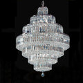 MIRODEMI® Chiavari | Lux Oval LED Crystal Waterfall Chandelier