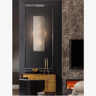 MIRODEMI® Chipiona | Modern design sconce for bedroom | wall sconce | crystal wall light