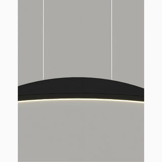 MIRODEMI Chur Black Chandelier In Minimalistic Style Details