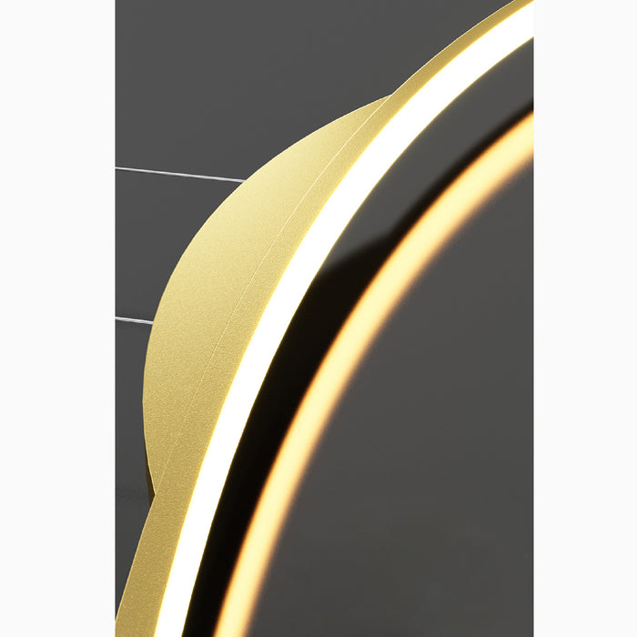 MIRODEMI Chur Black Chandelier In Minimalistic Style Pendant Lighting
