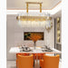 MIRODEMI® Cisano sul Neva | Gorgeous Modern Gold Crystal Chandelier for Home