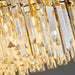 MIRODEMI® Cisano sul Neva | Elite Modern Gold Crystal Chandelier for Bedroom