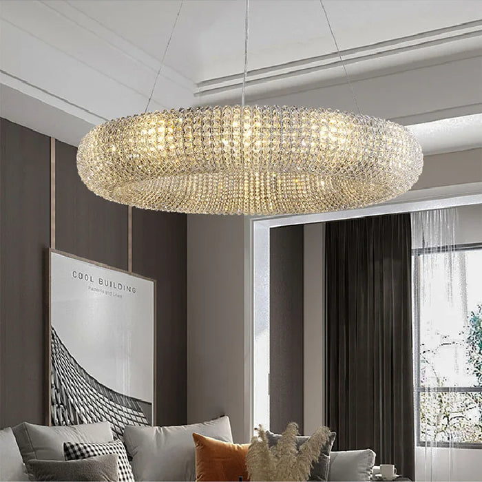 MIRODEMI® Claviers | Modern Elegant Crystal Pendant Chandelier