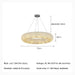 MIRODEMI® Claviers | Modern Elegant Crystal Pendant Chandelier