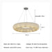 MIRODEMI® Claviers | Modern Elegant Crystal Pendant Chandelier