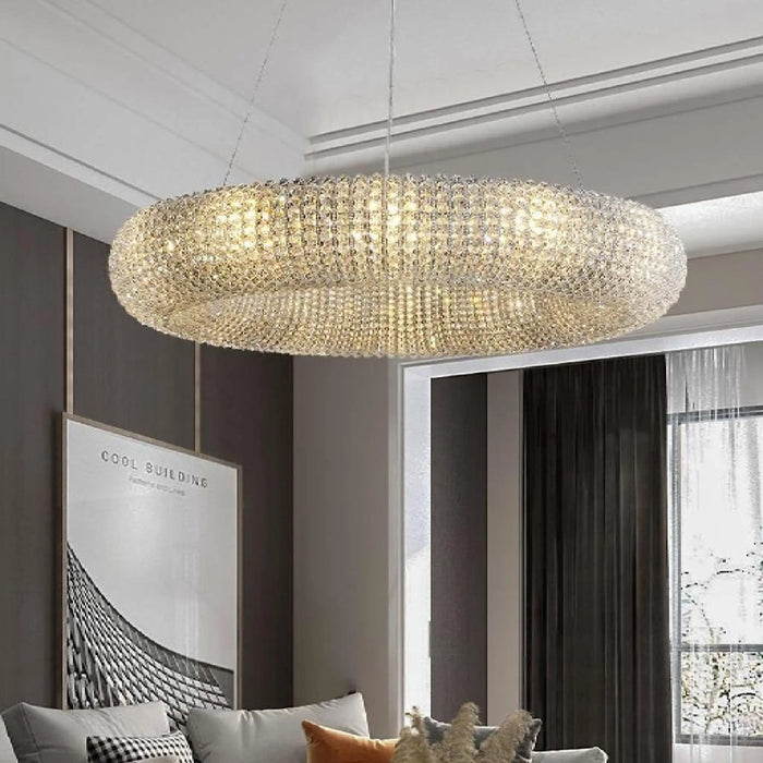 MIRODEMI® Claviers | Modern Elegant Crystal Pendant Chandelier