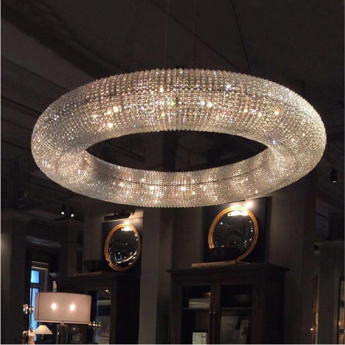 MIRODEMI® Claviers | Ultramodern Elegant Crystal Pendant Chandelier