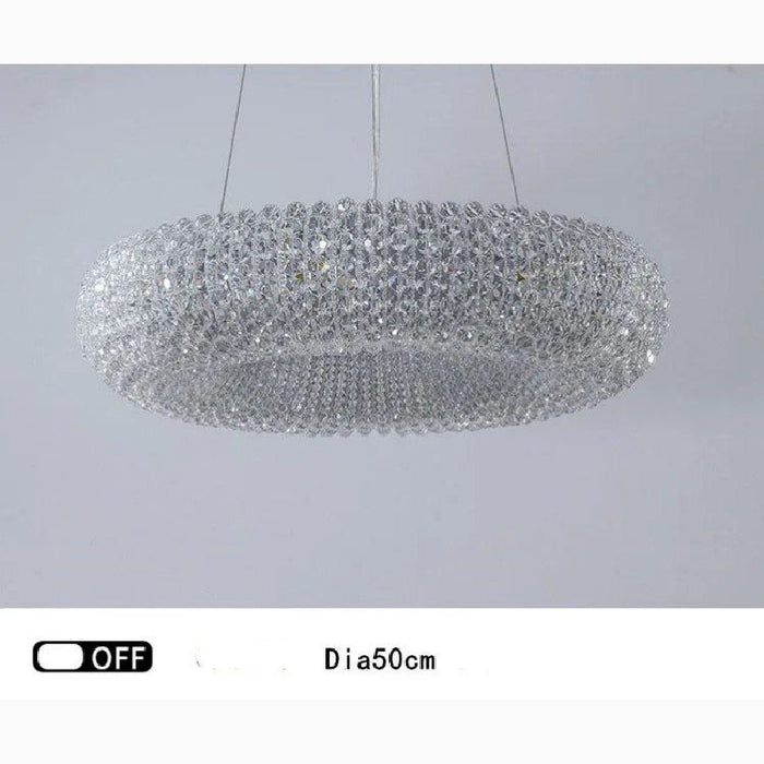 MIRODEMI® Claviers | Modern Elegant Crystal Pendant Chandelier