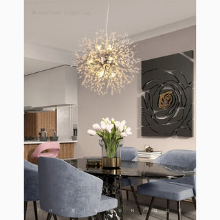 MIRODEMI® Collongues | Magic Fluff Crystal Chandelier For Ceiling