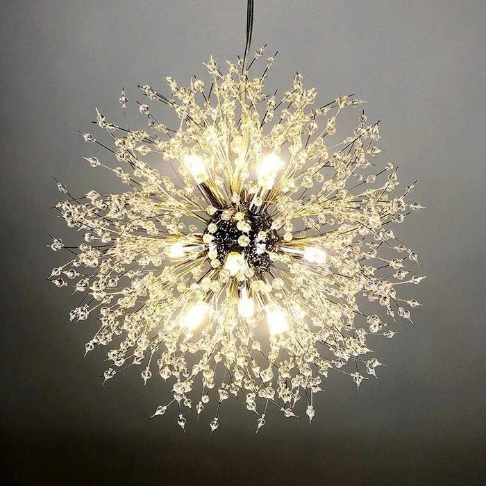 MIRODEMI® Collongues | Magic Fluff Crystal Chandelier For Ceiling