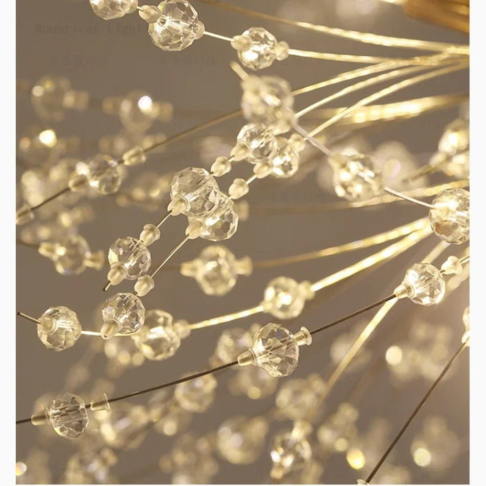 MIRODEMI® Collongues | Magic Fluff Crystal Chandelier For Ceiling