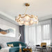 MIRODEMI® Colomars | Creative Drum Gold Glass Elite Chandelier