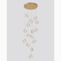 MIRODEMI® Corniglia | Staircase Crystal Ball Chandelier