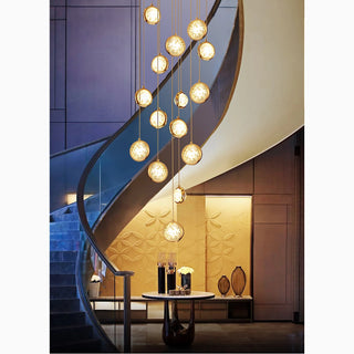 MIRODEMI® Corniglia | Luxury Staircase Crystal Chandelier