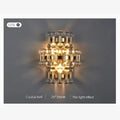 MIRODEMI® Coruña | Modern colorful design sconce for bedroom | wall sconces | wall light | crystal light
