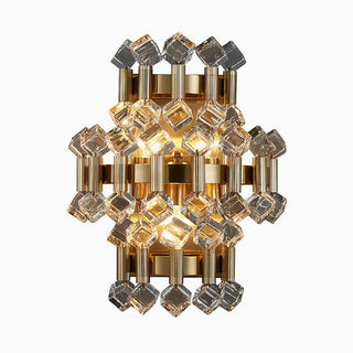 MIRODEMI® Coruña | Modern colorful design sconce for bedroom | wall sconces | wall light | crystal light