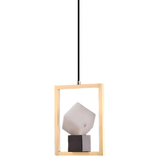 MIRODEMI Cosseria Luxury Cubic Pendant Light With Marble