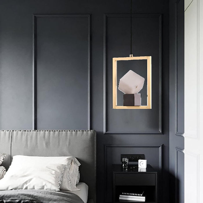 MIRODEMI® Cosseria | Luxury Cubic Pendant Light for Bedroom