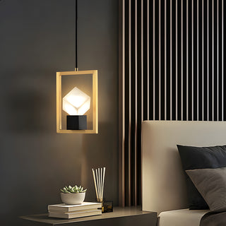 MIRODEMI Cosseria Luxury Cubic Pendant Light For Bedroom