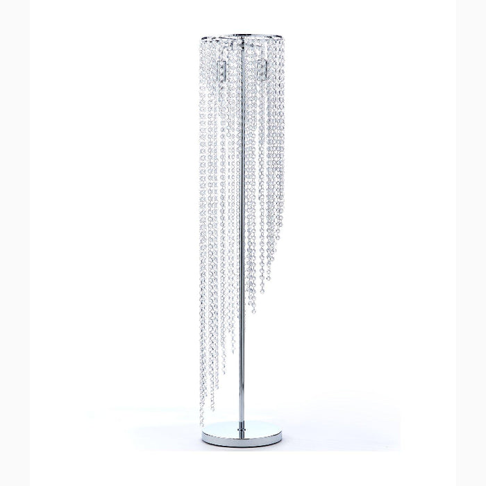 MIRODEMI® Cossonay | Modern LED Floor Lamp With Crystal Veil for Living Room, Home