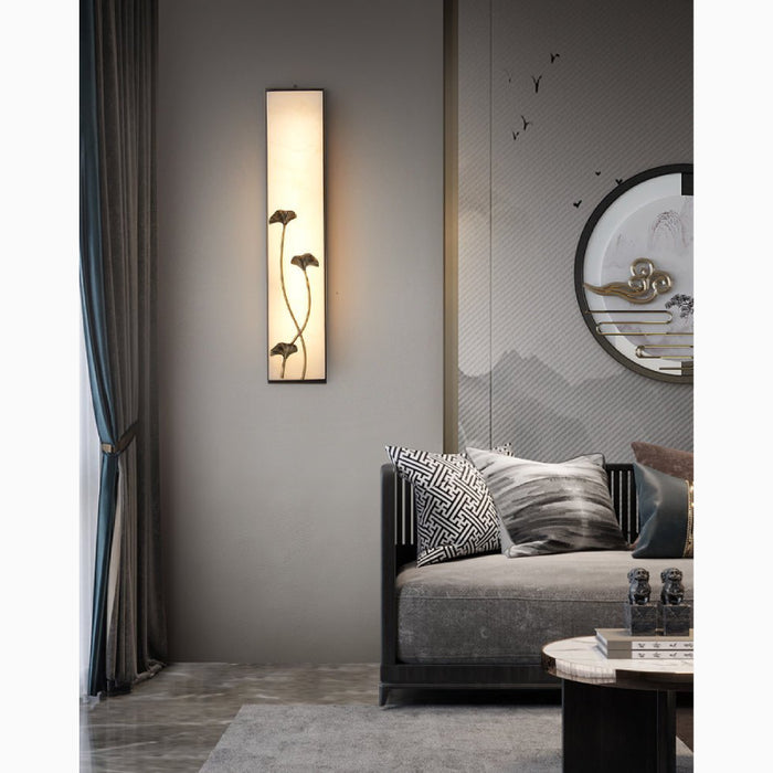 MIRODEMI® Creative Marble Wall Lamp in Chinese Style for Living Room, Bedroom | luxury lighting | marble wall lamps