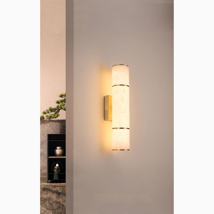 MIRODEMI® Creative Marble Wall Lamp in Postmodern Style for Dining Room, Bedroom image | luxury lighting | marble wall lamps