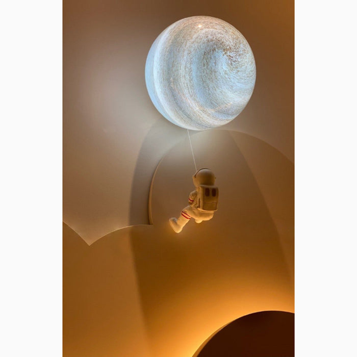 MIRODEMI® Creative Universe Lantern Planet Wall Sconce for Kids Room, Bedroom image | luxury lighting | planet wall lamps