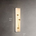 MIRODEMI® Creative Marble Wall Lamp in Chinese Style for Living Room, Bedroom | luxury lighting | marble wall lamps