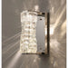 MIRODEMI® Crevillent | Gold/chrome wall sconce | wall lamp | crystal wall light