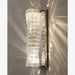 MIRODEMI® Crevillent | Gold/chrome wall sconce | wall lamp | crystal wall light