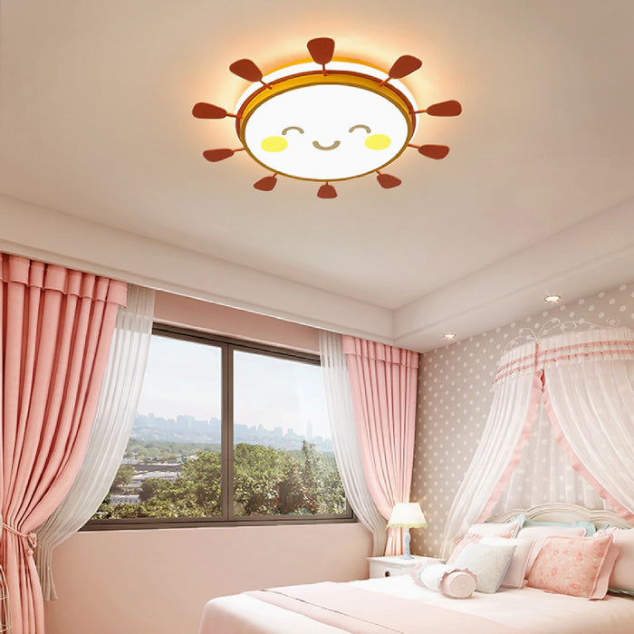  LED Smile Sun Ceiling Lamp for Kids room