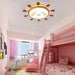 MIRODEMI® Crissier | Creative LED Smile Sun Ceiling Lamp for Kids room
