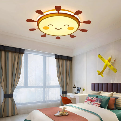 Sun|Smile|Kids|Children|LED|Lamp|Ceiling|Bedroom