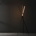 MIRODEMI® Cully | Post Modern Black LED Minimalistic Floor Lamp for Living Room, Bedroom, Home, Hall