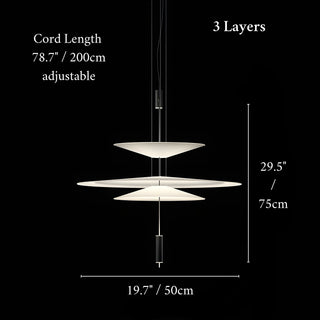 MIRODEMI Daluis | Elegant Ballet Skirt-Styled LED Pendant Lighting for Home Interior