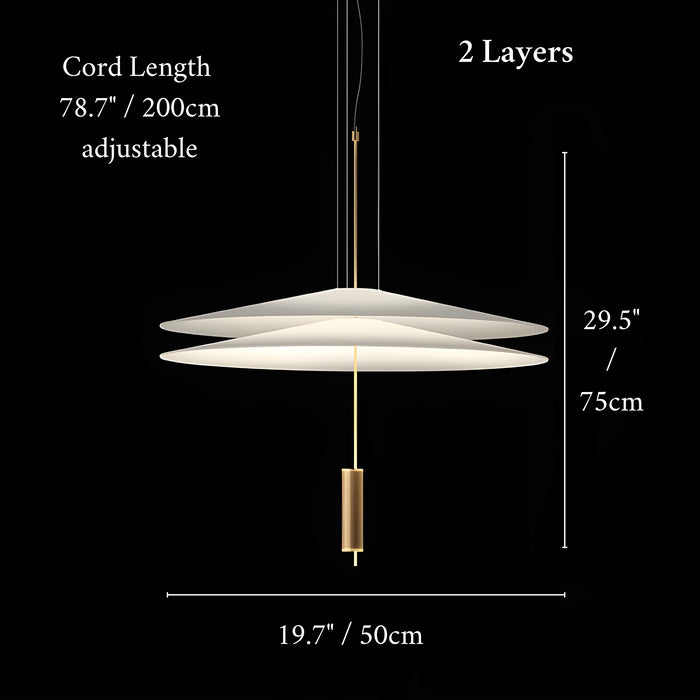 MIRODEMI Daluis | Elegant Ballet Skirt-Styled LED Pendant Lighting for Home Decor