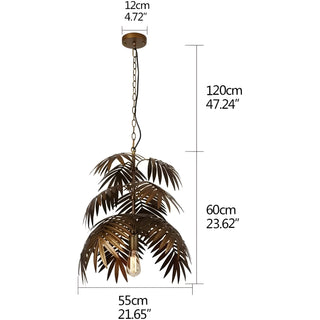 MIRODEMI® Deinze | Modern Loft Coconut Tree Chandelier for Kitchen Island