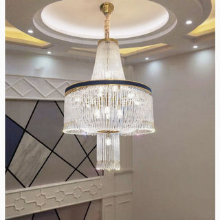 MIRODEMI® Deiva Marina | Luxury Large Spiral Perfect Crystal Chandelier for Staircase