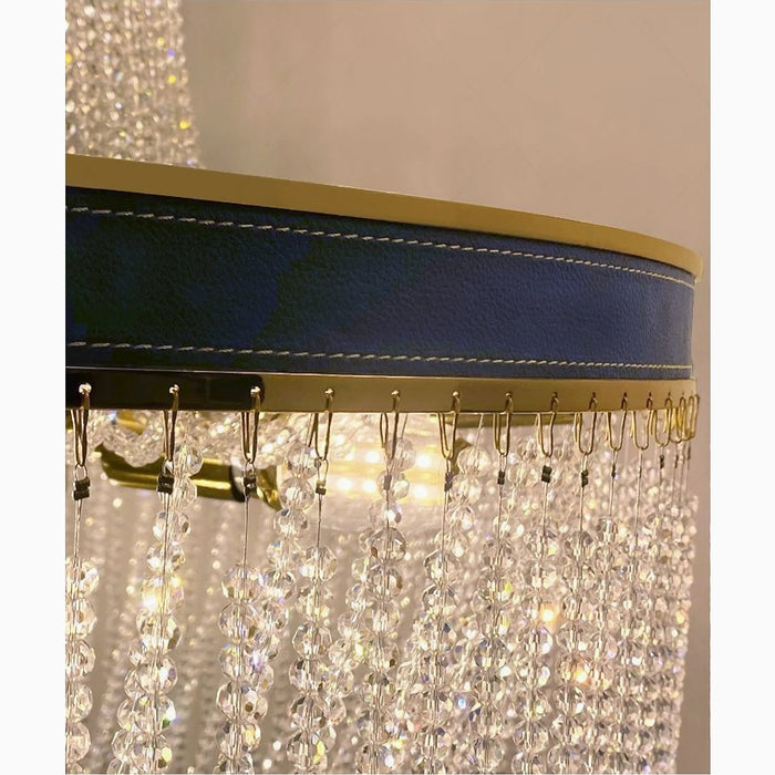 MIRODEMI® Deiva Marina | Ultramodern Luxury Large Spiral Crystal Chandelier for Staircase