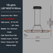 MIRODEMI Diano Marina Black Hanging Chandelier With Spheres Design 16 Lights Parameters