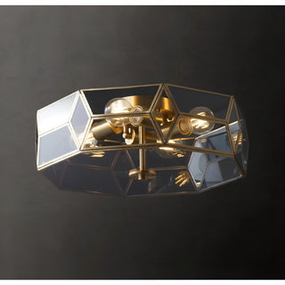 MIRODEMI® Dietikon | Copper Ceiling Lamp