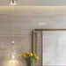 MIRODEMI®Dolceacqua Elegant Modern Crystal Jellyfish Style Ceiling Light for Living Room, Bedroom 3 Lights / Long Base