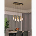 MIRODEMI®Dolceacqua Modern Design Crystal Jellyfish Style Ceiling Light for Dining Room, Bedroom 3 Lights / Long Base