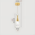 MIRODEMI Dolceacqua Stunning Modern Crystal Jellyfish Style Ceiling Light for Home Decor and Interior