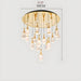 MIRODEMI Dolceacqua Stunning Modern Crystal Jellyfish Style Ceiling Light for Home Decor and Interior