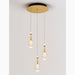 MIRODEMI®Dolceacqua Stunning Modern Crystal Jellyfish Style Ceiling Light for Living Room, Bedroom 3 Lights / Long Base